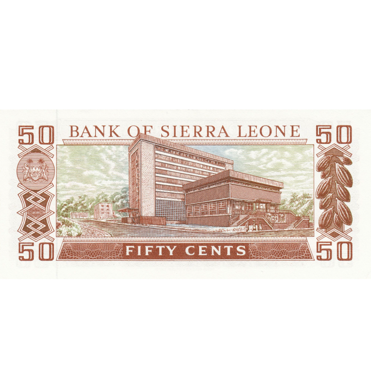 Sierra Leona 1 Leona - 50 Cent 1984 Pick 4 y 5 set de dos